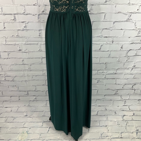 Night Way Lace Bodice Prom Dress, Size 8 - Picture 9 of 14